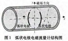 弧狀電極電磁流量計(jì)流體參數(shù)測量系統(tǒng)