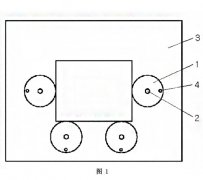 一種電磁流量計的觸摸感應面板